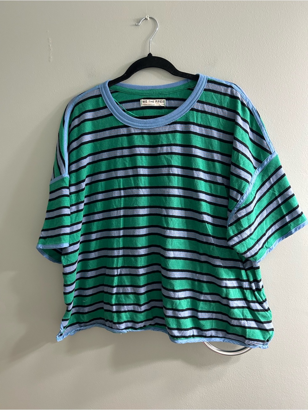 NWOT We The Free Clean Rugby Tee oversized - Picture 4 of 7